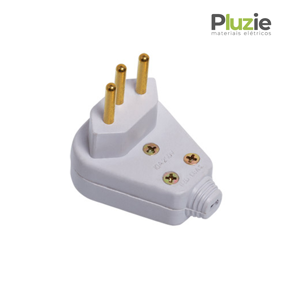 PLUZIE PLUG GIGANTE 2P+T 10A CZ C/35