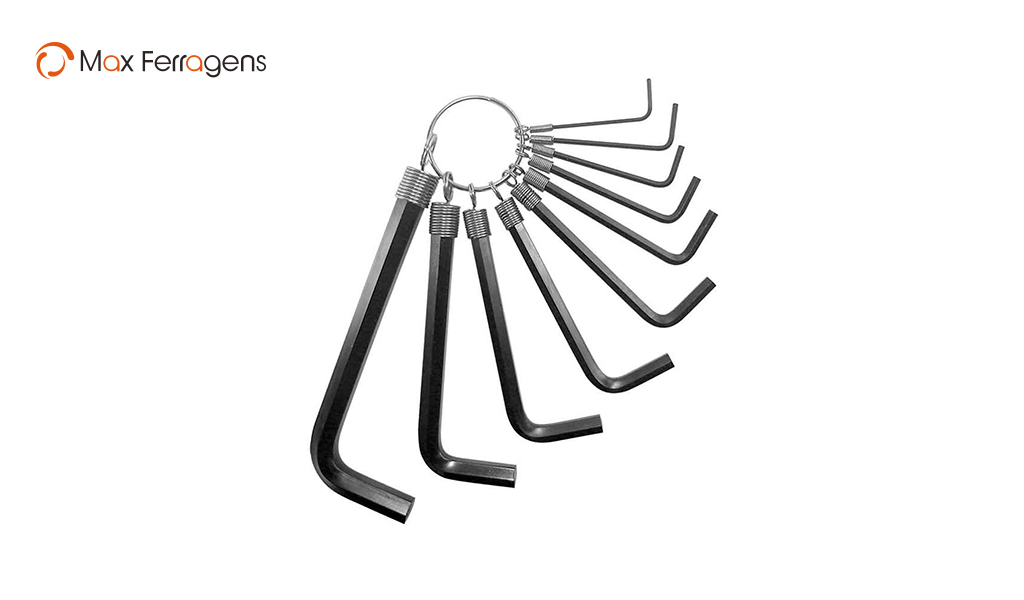 JOGO MAX CHAVE ALLEN SIMPLES C/10 PCS