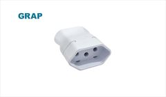 PLUZIE PLUG FEMEA 2P+T 10A BR C/50