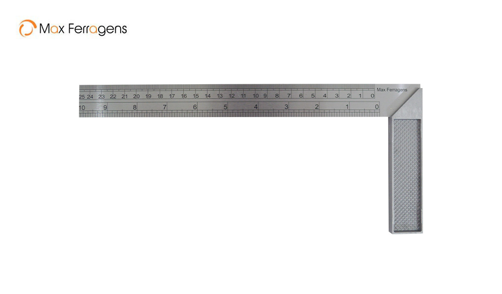 ESQUADRO MAX CABO ALUMINIO 12” 30CM