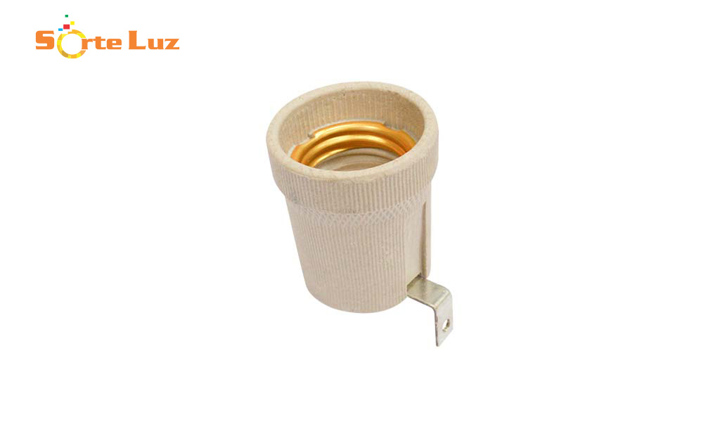 SOQUETE SORTE LUZ C/GARRA E BOCAL E-27