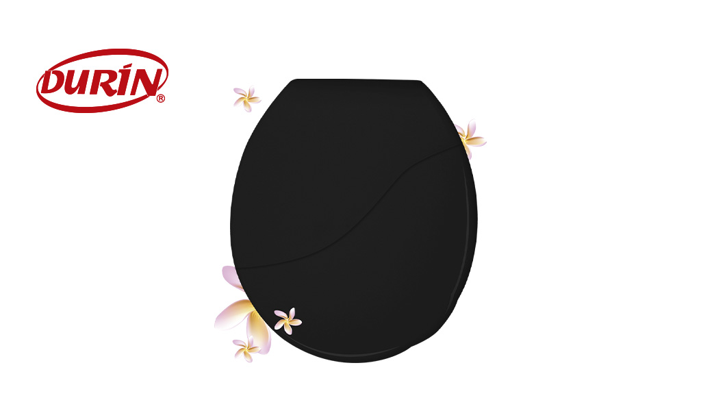ASSENTO DURIN SANIT PLUS FLORAL PRETO