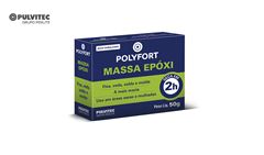 MASSA PULVITEC POLY EPOXI  50GR