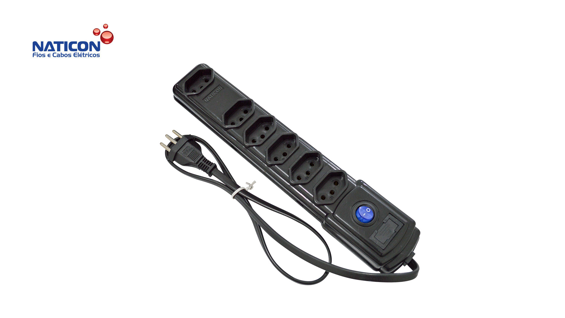 FILTRO DE LINHA NATICON 2P+T 6 TOM 1M PR