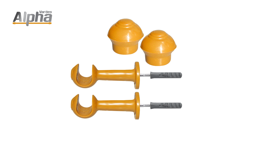 KIT SUPORTE ALPHA P/CORT 19MM CEREJEIR
