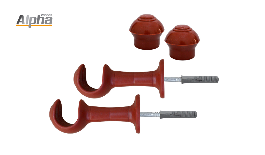KIT SUPORTE ALPHA P/CORT 19MM MOGNO