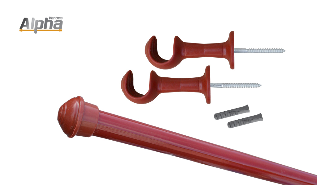 KIT VARAO ALPHA MT 19MM P/CORT 1,5M MOGNO
