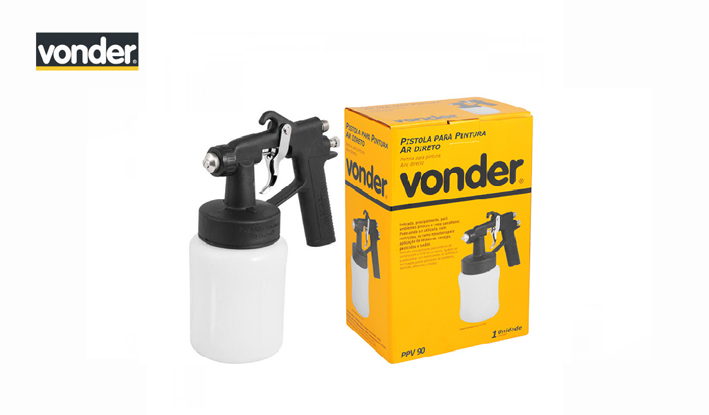 PISTOLA VONDER P/PINT PLAST PPV90 600ML