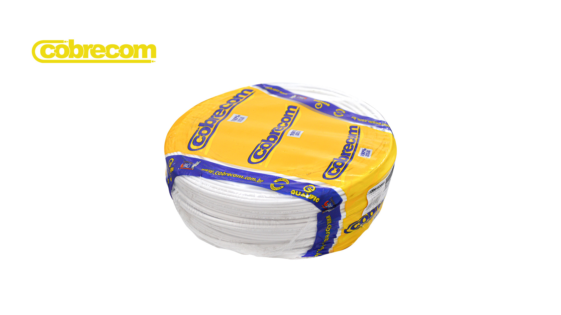 CORDAO COBRECOM PARAL 2X2,5MM 100M BR
