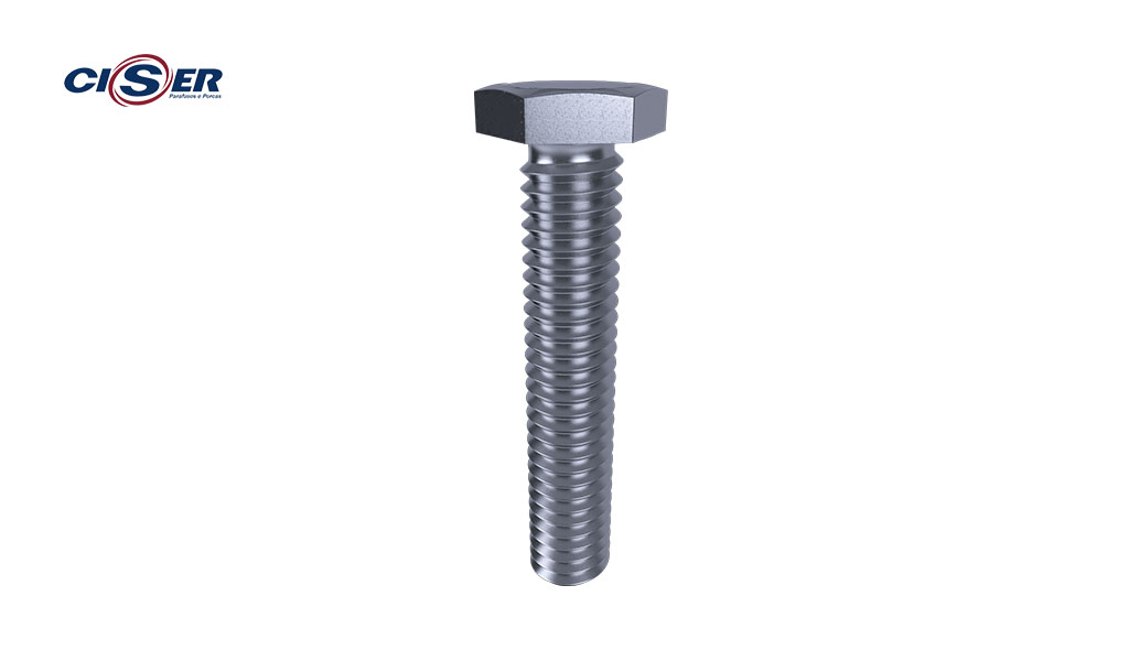 PARAFUSO CISER SEXT UNC 1/2X2” RI ZB C/100