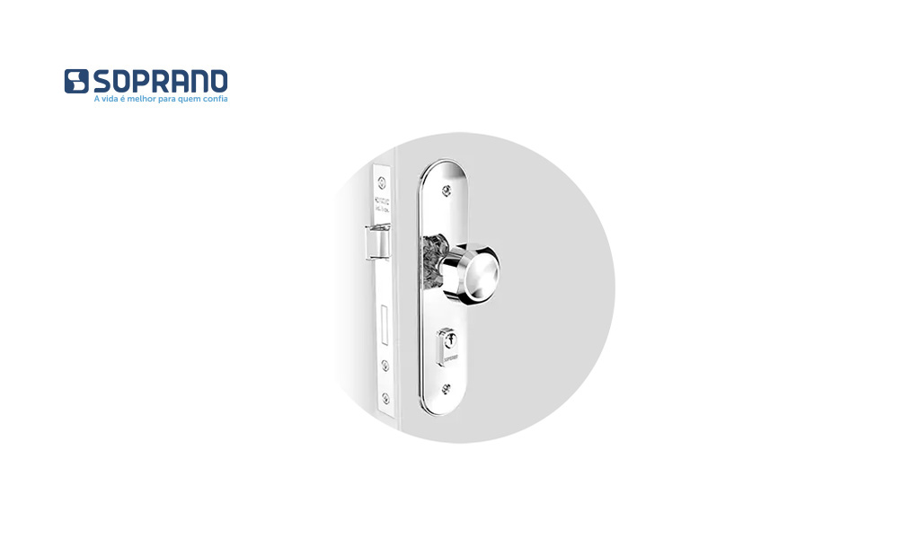 FECHADURA SOPRANO BRIO BOL FIX 4053 EXTERNA E43 CR