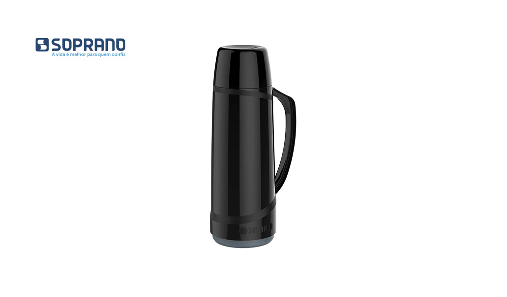 GARRAFA SOPRANO TERM CRISTAL 1L PR