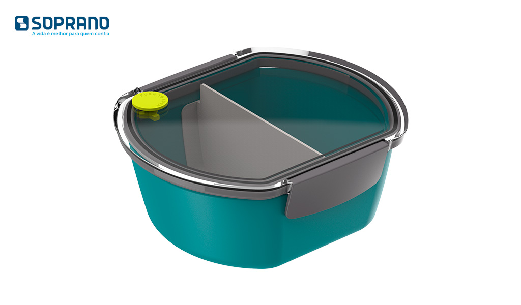 MARMITA SOPRANO URBANA TEKCOR  700ML AZ