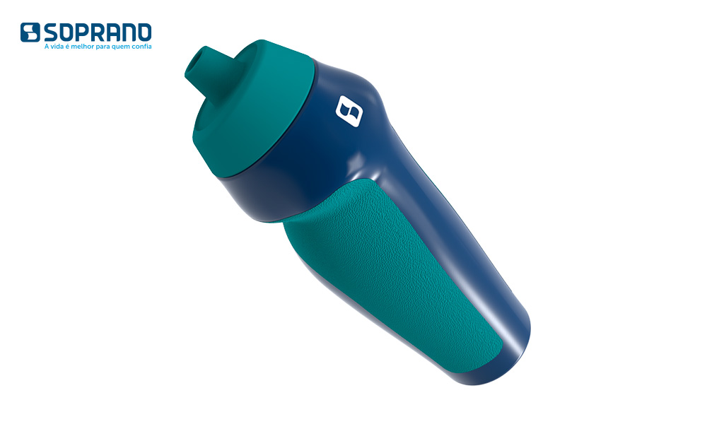 SQUEEZE SOPRANO SPRINT 600ML AZ/VD