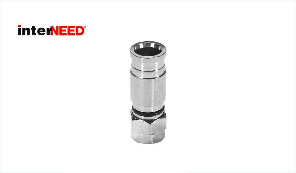 CONECTOR INTERNEED DE COMPRESS RG6U C/10
