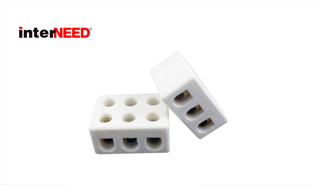 CONECTOR INTERNEED PORC 3P 10MM 30A C/02