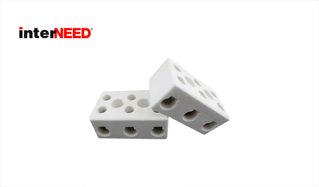 CONECTOR INTERNEED PORC 3P 16MM 50A C/10