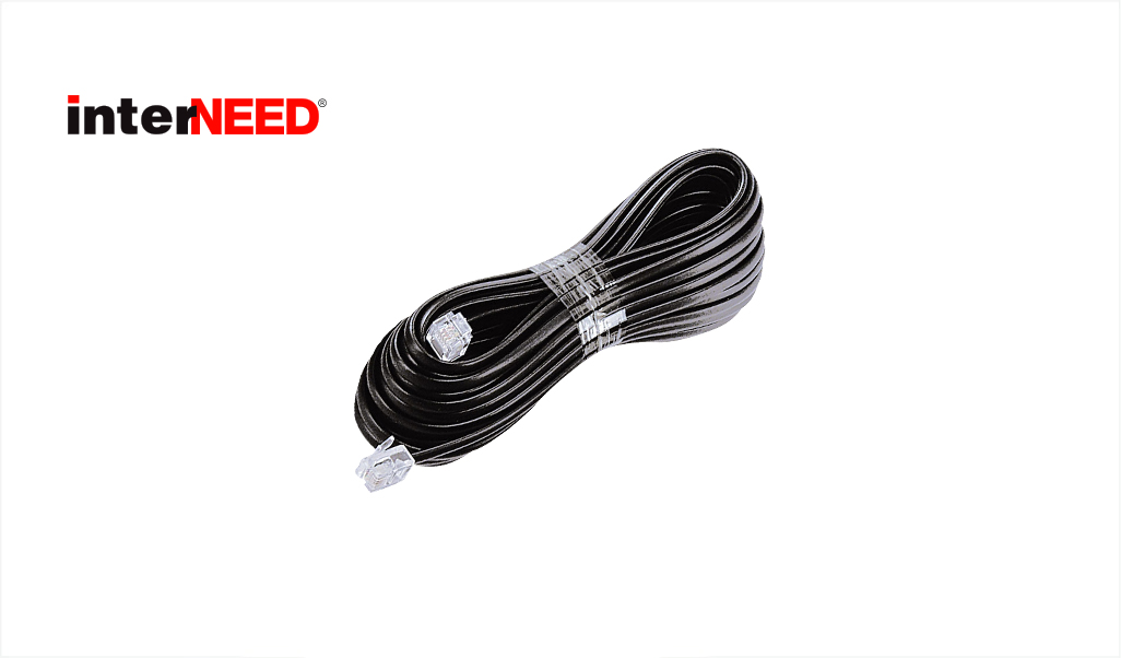 EXTENSAO INTERNEED TELEF PLG/PLG 4V  1,5M