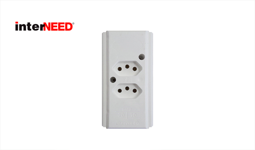TOM INTERNEED BARRA 2TM 2P+T 10A/20A BR