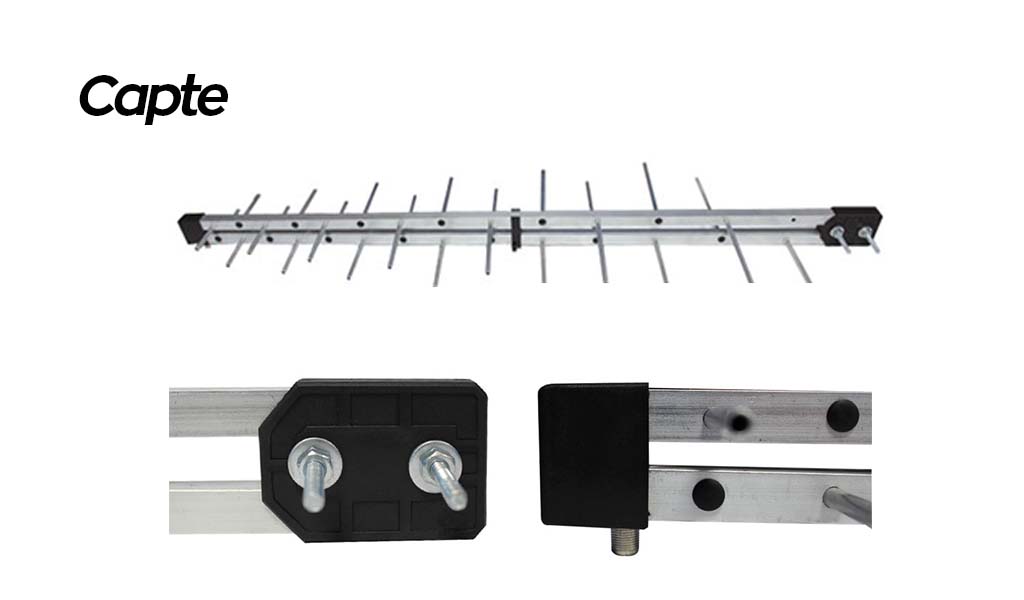 ANTENA CAPTE LOG 14DB UHF/DIG 20  ELEM CR