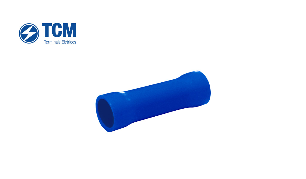 LUVA TCM EMENDA PVC 1,5-2,5MM AZ C/100