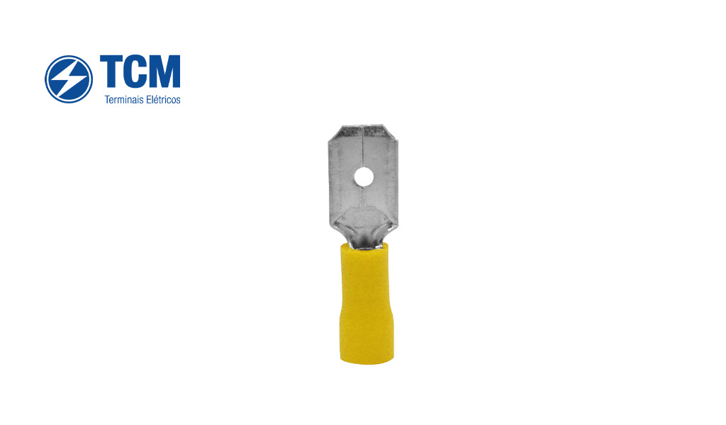 TERMINAL TCM MACHO PI 4,0-6,0MM AM C/100