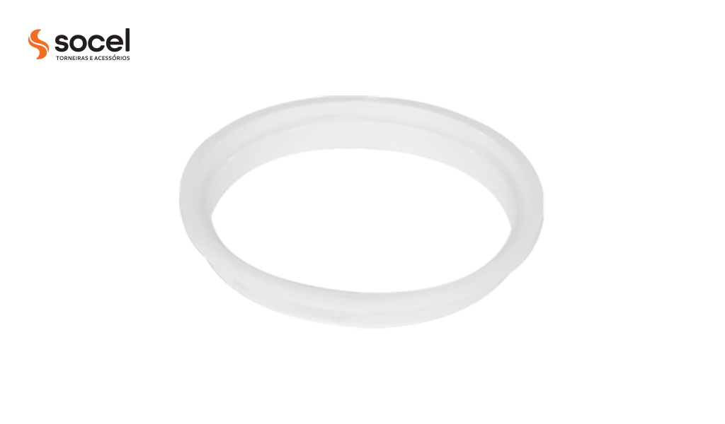PORTA GRELHA SOCEL P/CAIXA SIFONADA REDONDA BRANCA