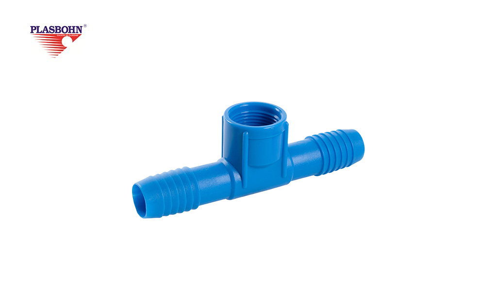 TE PLASBOHN 90° INT IRRIG 3/4” AZ 