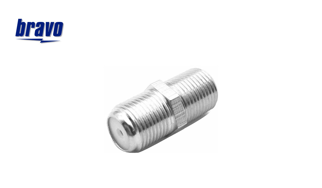CONECTOR BRAVO TV COAXIAL FEMEA/EMENDA 
