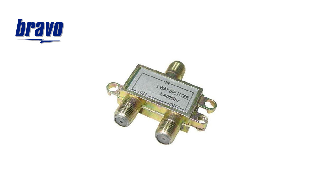 DIVISOR BRAVO TV 2 SAIDAS P/ CABO COAXIAL
