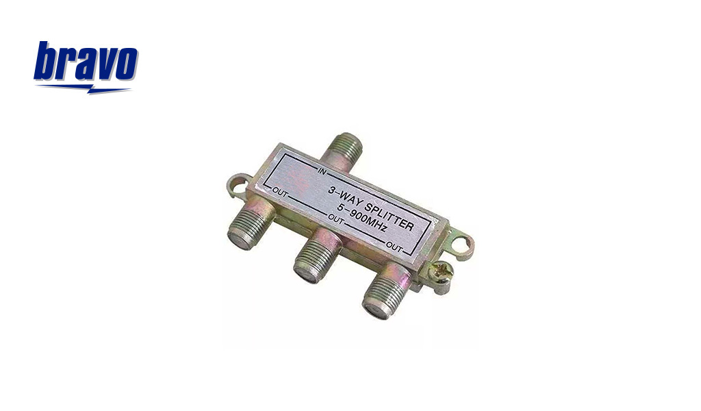 DIVISOR BRAVO TV 3 SAIDAS P/ CABO COAXIAL
