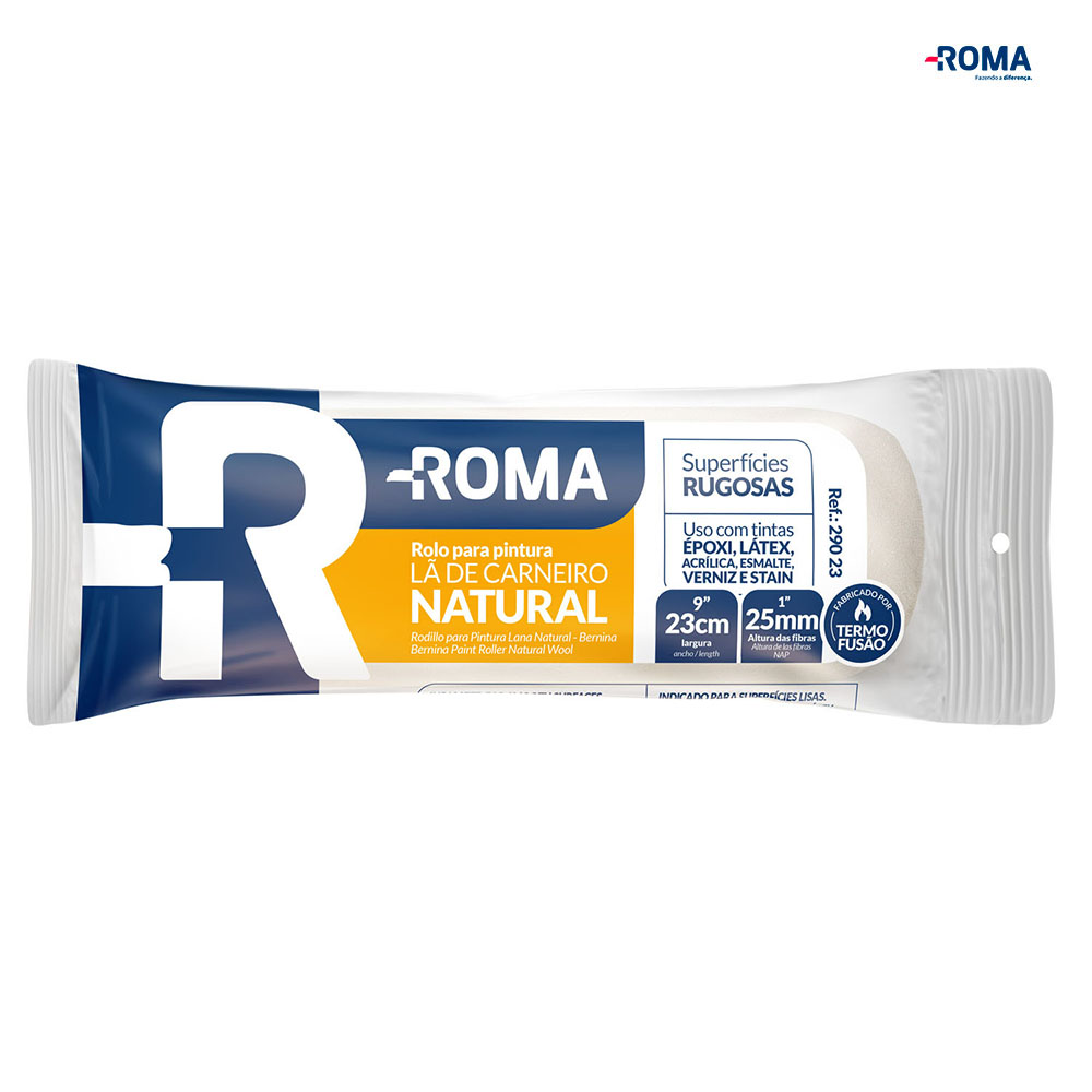 ROLO ROMA DE LA NATURAL 23CM S/CB