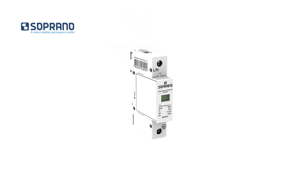 DISJUNTOR  SOPRANO CONT SURTOS (DPS1) 20KA BR