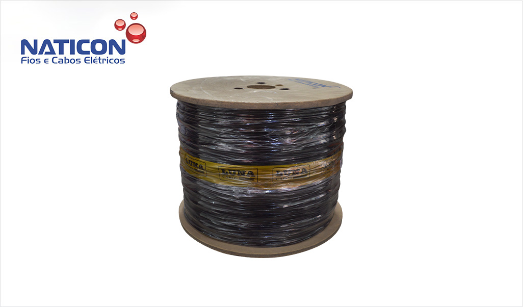 CABO PP FLEX  4X2,5MM CAR 600M