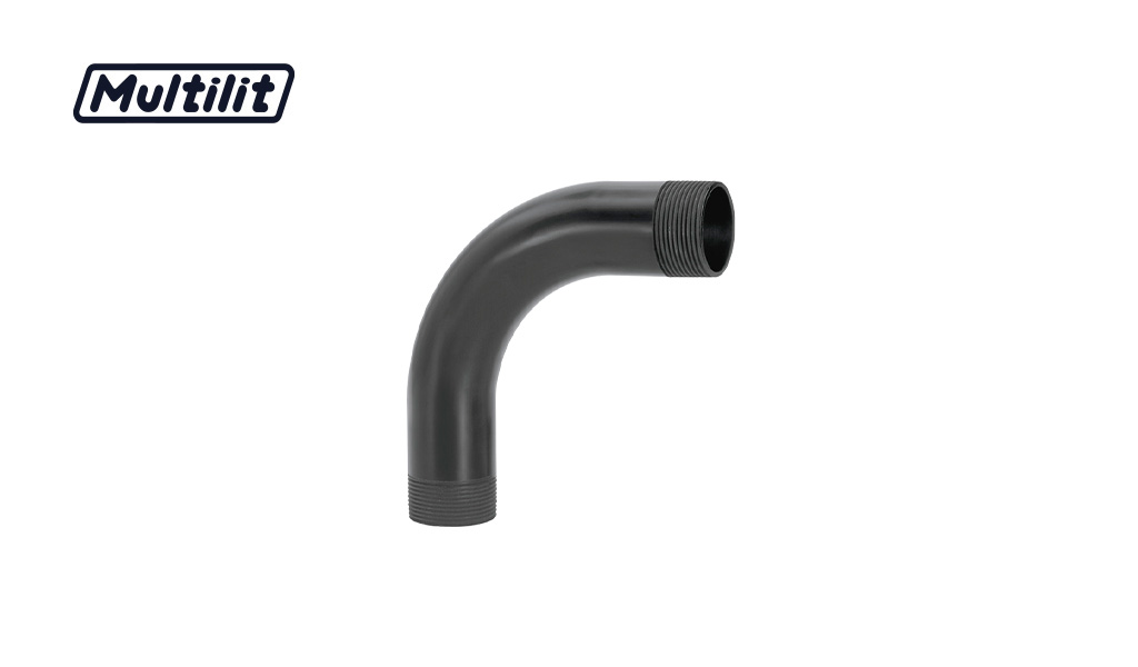 CURVA MULTILIT P/ELETROD 90° LONGA 1/2”