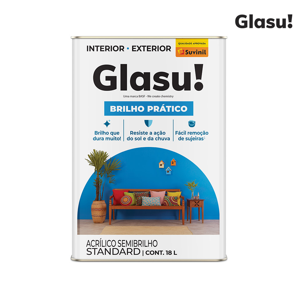 ACRILICA GLASU BRILHO PRATICO SB 18L OCEANO