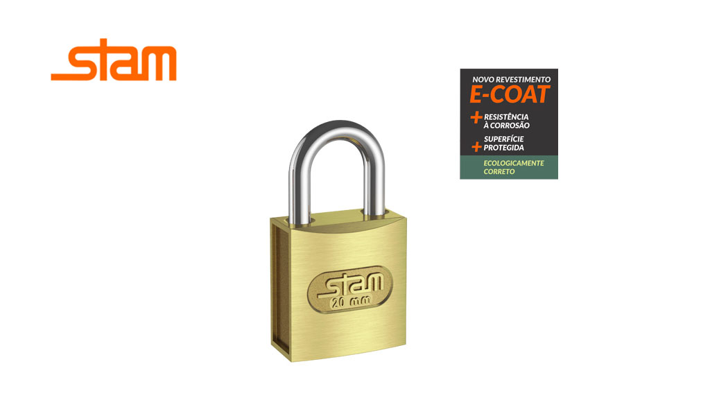 CADEADO STAM LATONADO 30MM