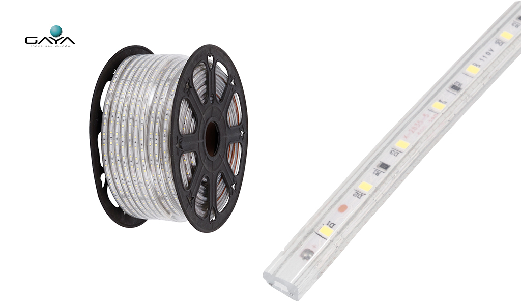 GAYA FITA LED AREA EXTERNA 2835 4,8W 220V IP65 RL C/100M - LUZ AZUL