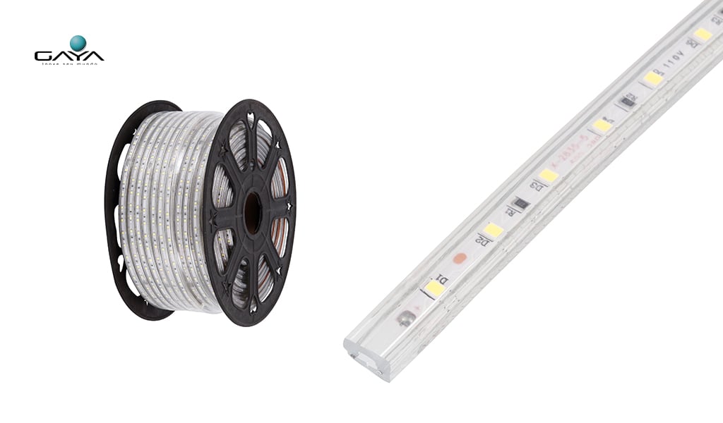 GAYA FITA LED AREA EXTERNA 2835 4,8W 220V RL C/100M - LUZ VERDE