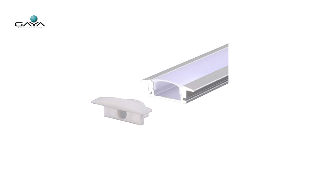 GAYA PERFIL SLIM EMBUTIR BRANCO C/1 METRO