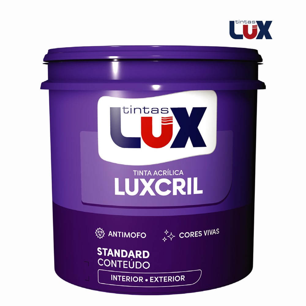 LUX LUXCRIL EXTERNA BALDE 15L AMARELO TAMBAU