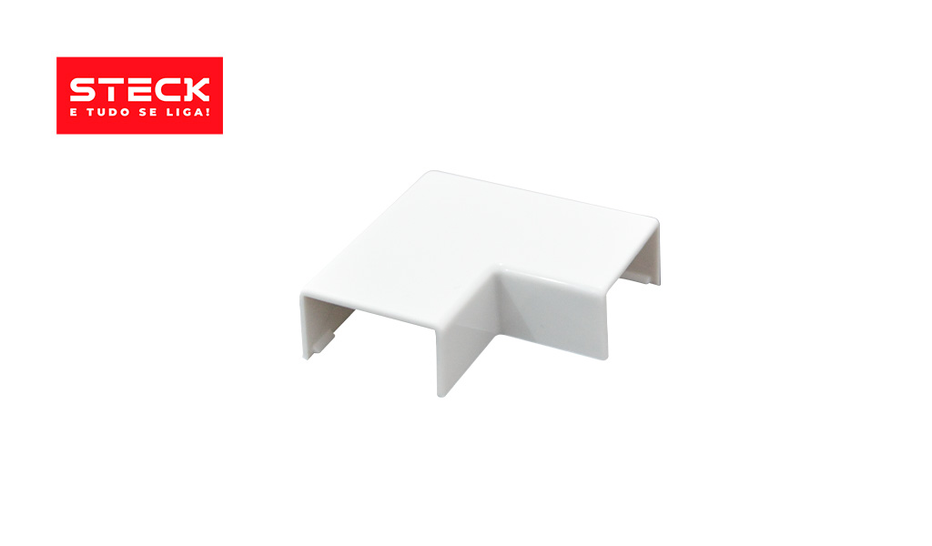 COTOVELO CONDUTECK 90° P/CANALET 20X10 BR