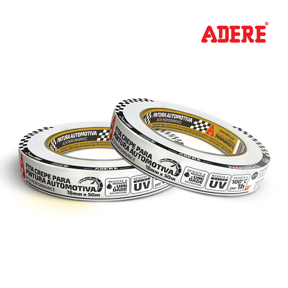 FITA ADERE CREPE AUTOM BRAN 425S 18MMX50M
