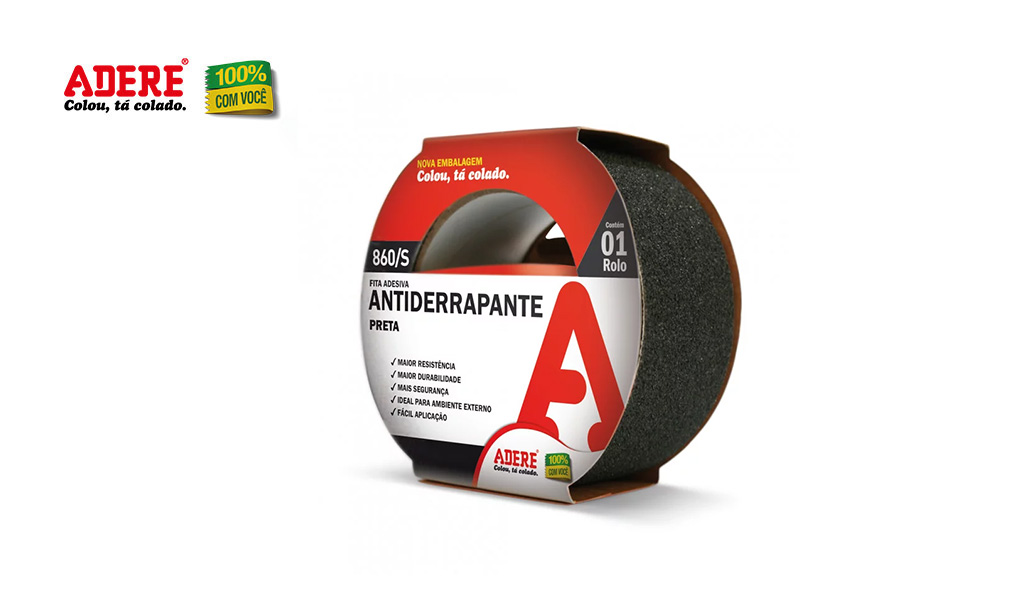 FITA ADERE ANTIDERRAPANTE 860 50MMX20M PRETA