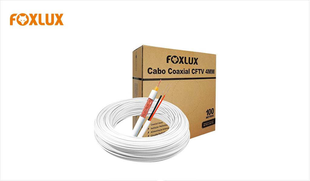CABO FOXLUX COAXIAL CFTV 80% 100M BR