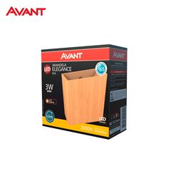 ARANDELA AVANT LED DUE 3W 3000K MARFIM