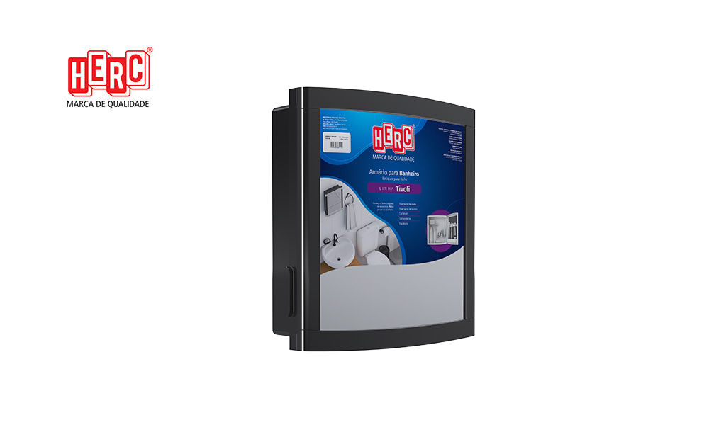 ARMARIO HERC P/WC TIVOLI S/GAV PLAST PR