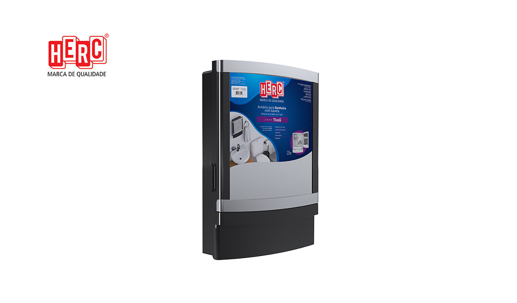 ARMARIO HERC P/WC TIVOLI C/GAV PLAS PR/CR
