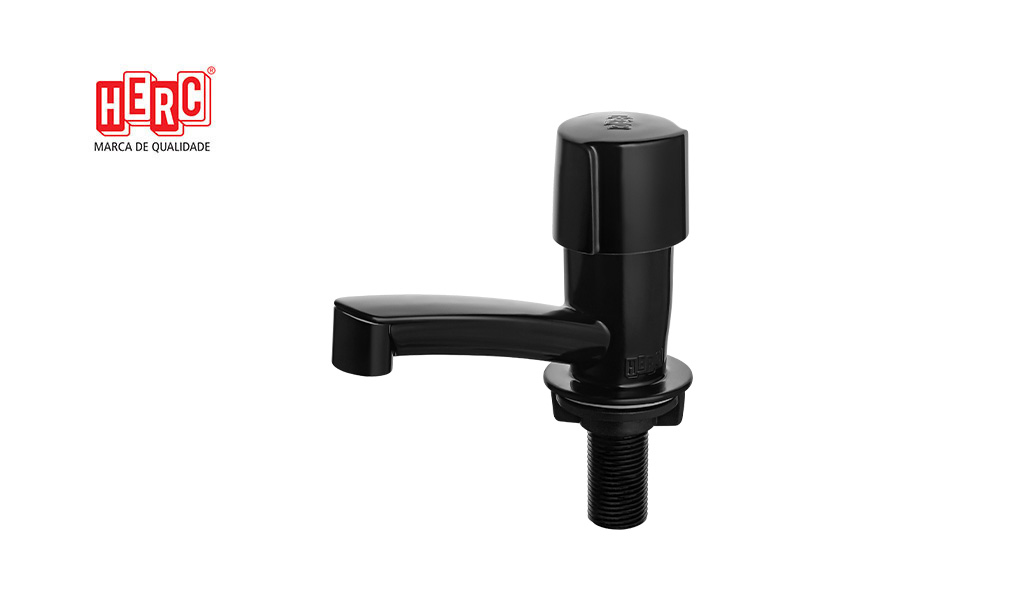 TORNEIRA HERC LAVAT 2790 PLUS (FACILITA) PRETA