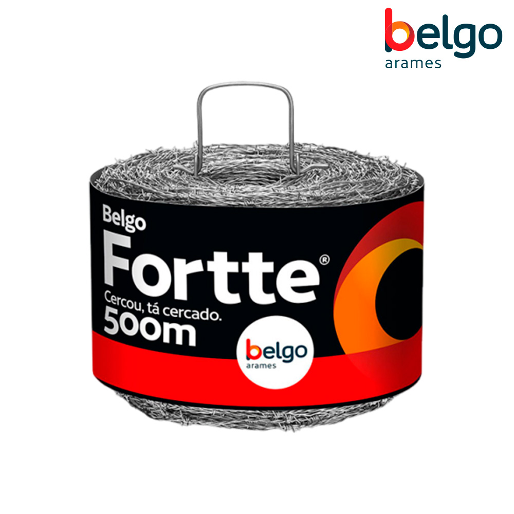 ARAME BELGO FARPADO FORTTE C/500M